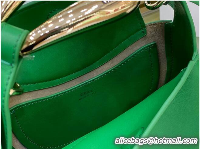 Good Quality Chloe Original Calfskin Leather Bag 3S1350 green