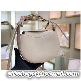 Pretty Style Chloe Original Calfskin Leather Bag 3S1350 cream