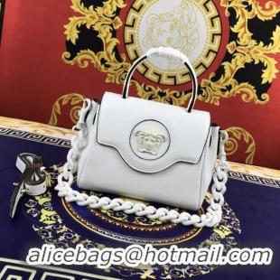 Unique Grade Versace Original Calfskin Leather Bag FS1040 White