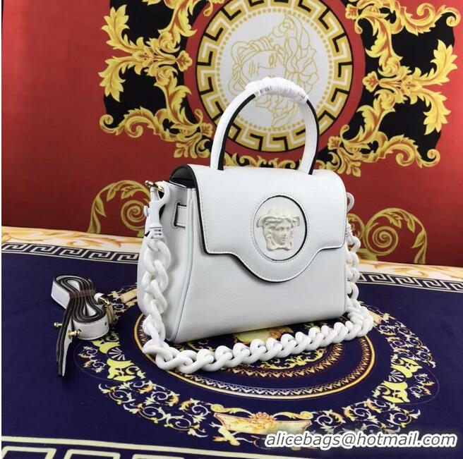 Unique Grade Versace Original Calfskin Leather Bag FS1040 White