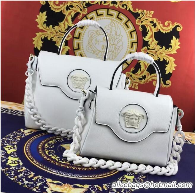 Unique Grade Versace Original Calfskin Leather Bag FS1040 White