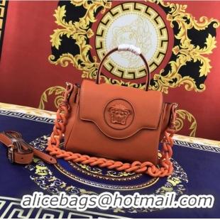 Good Product Versace Original Calfskin Leather Bag FS1040 orange