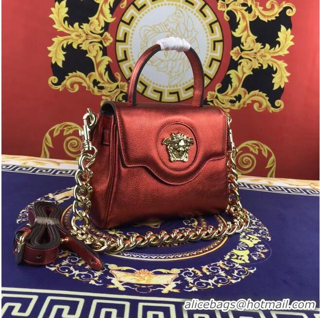 Cheapest Versace Original Calfskin Leather Bag FS1040 red