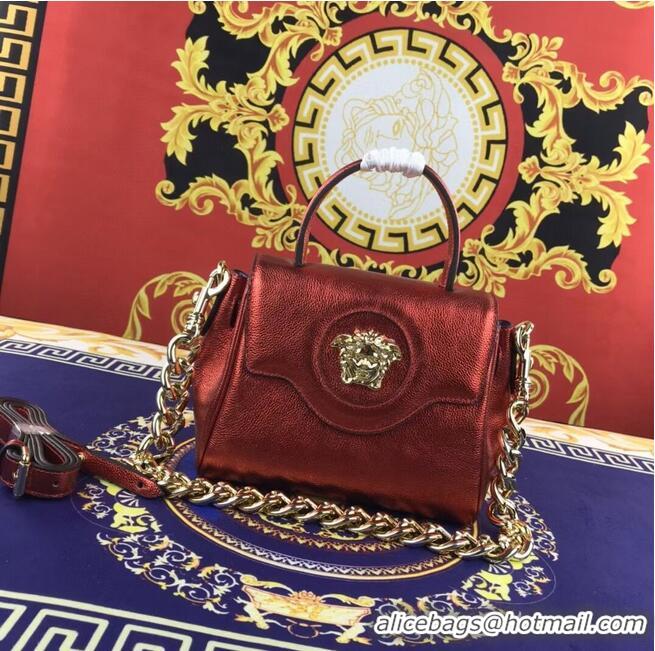 Cheapest Versace Original Calfskin Leather Bag FS1040 red