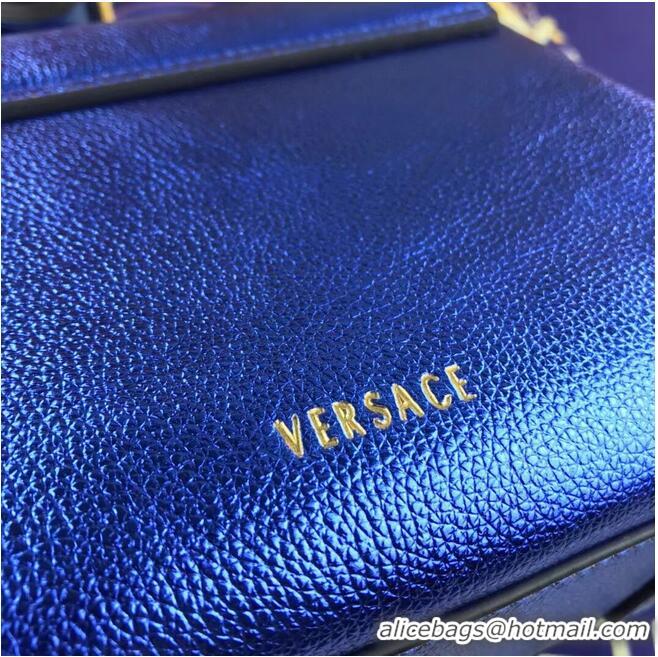 Unique Style Versace Original Calfskin Leather Bag FS1040 blue