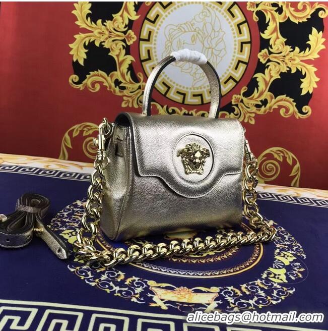 Grade Classic Versace Original Calfskin Leather Bag FS1040 Silver