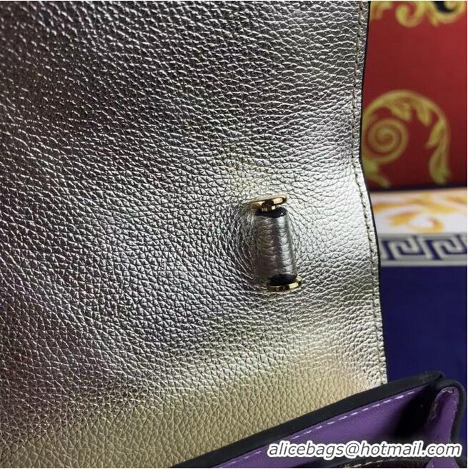 Grade Classic Versace Original Calfskin Leather Bag FS1040 Silver