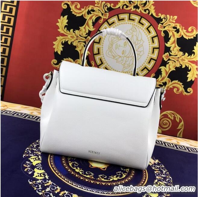 Famous Brand Versace Original medium Calfskin Leather Bag FS1041 white