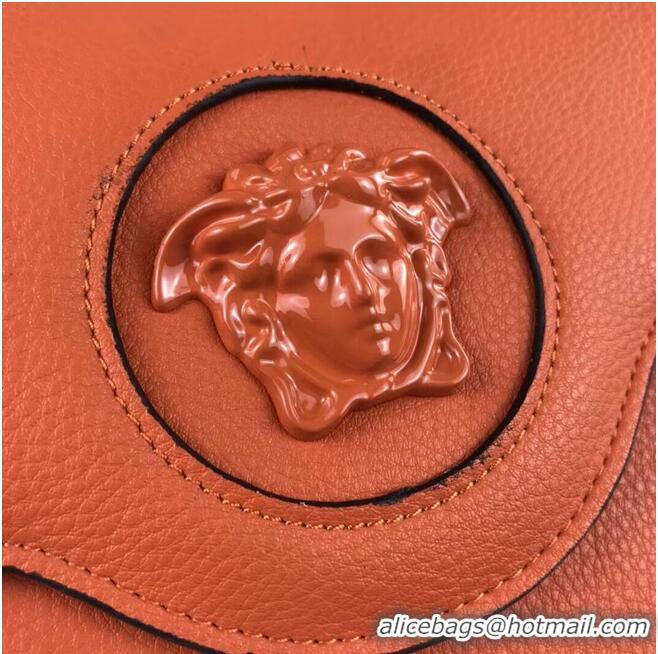 Luxury Discount Versace Original medium Calfskin Leather Bag FS1041 orange