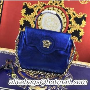 Buy Fashionable Versace Original medium Calfskin Leather Bag FS1041 blue