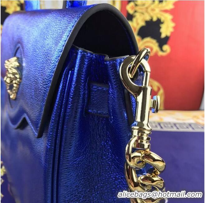 Buy Fashionable Versace Original medium Calfskin Leather Bag FS1041 blue