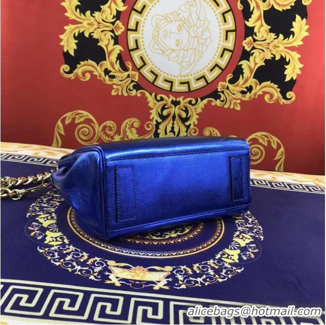 Buy Fashionable Versace Original medium Calfskin Leather Bag FS1041 blue