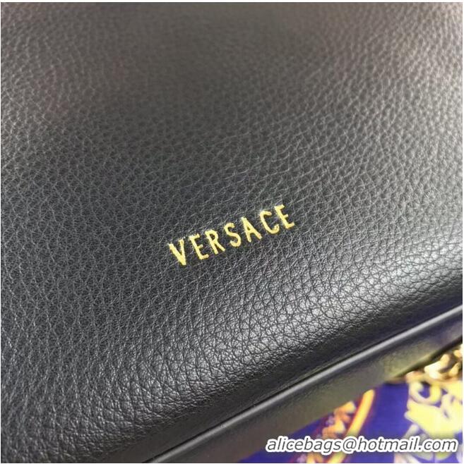 Well Crafted Versace Original medium Calfskin Leather Bag FS1041 black