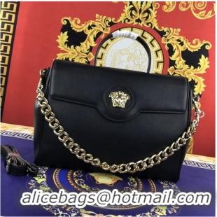 Promotional Versace Original large Calfskin Leather Bag FS1042 black