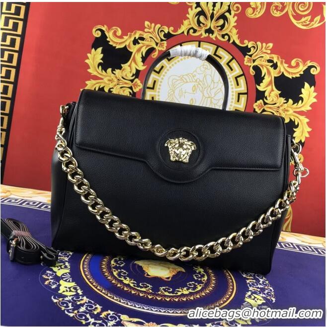 Promotional Versace Original large Calfskin Leather Bag FS1042 black