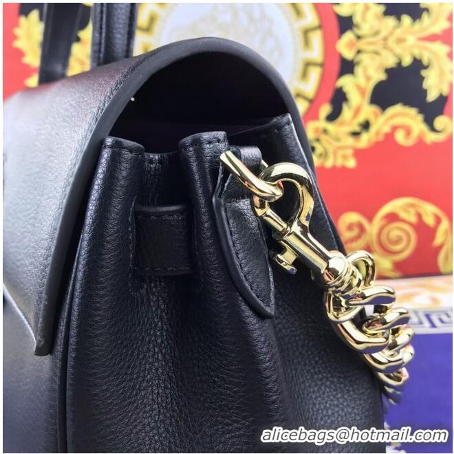 Promotional Versace Original large Calfskin Leather Bag FS1042 black