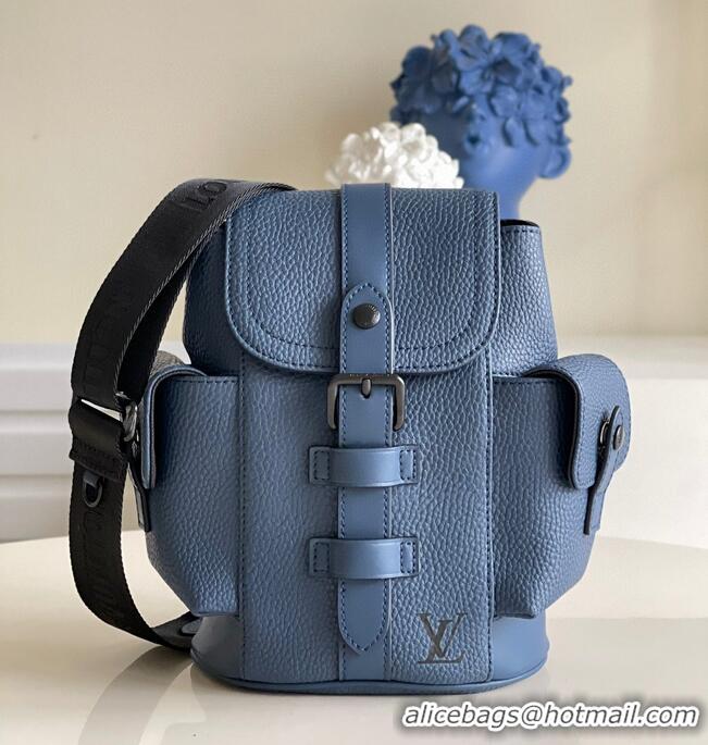 Promotional Louis Vuitton Christopher XS Backpack Taurillon Leather M58495 Navy