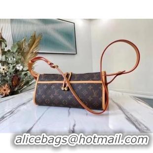 Low Price Louis Vuitton Monogram Canvas PALLAS Clutch Original Leather M40008