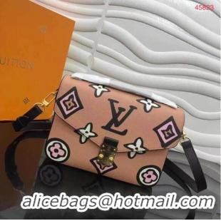 Good Product Louis Vuitton Monogram Canvas PALLAS Clutch Original Leather M40008