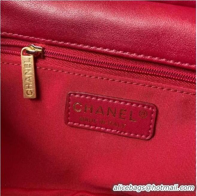 Cheap Price Chanel Flap Shoulder Bag Original leather AS2438 red