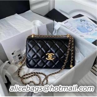 New Fashion Chanel Flap Shoulder Bag Original leather AS2649 black