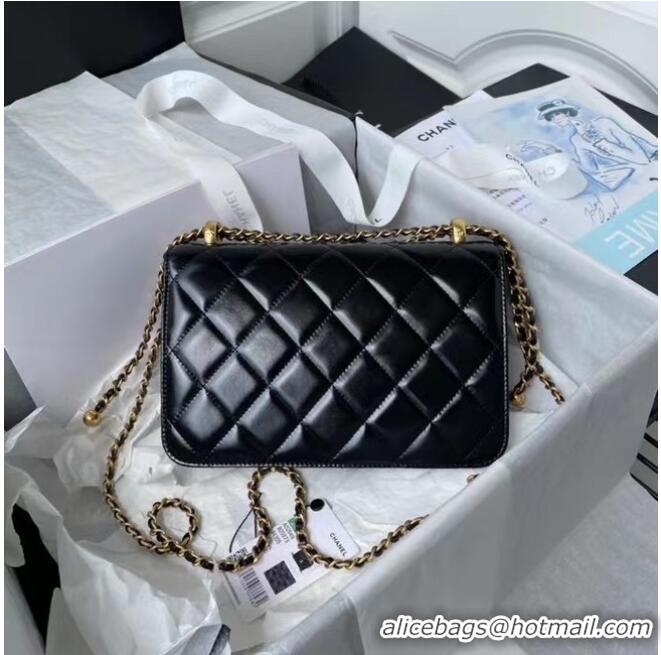 New Fashion Chanel Flap Shoulder Bag Original leather AS2649 black