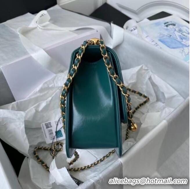 Good Quality Chanel Flap Shoulder Bag Original leather AS2649 blue