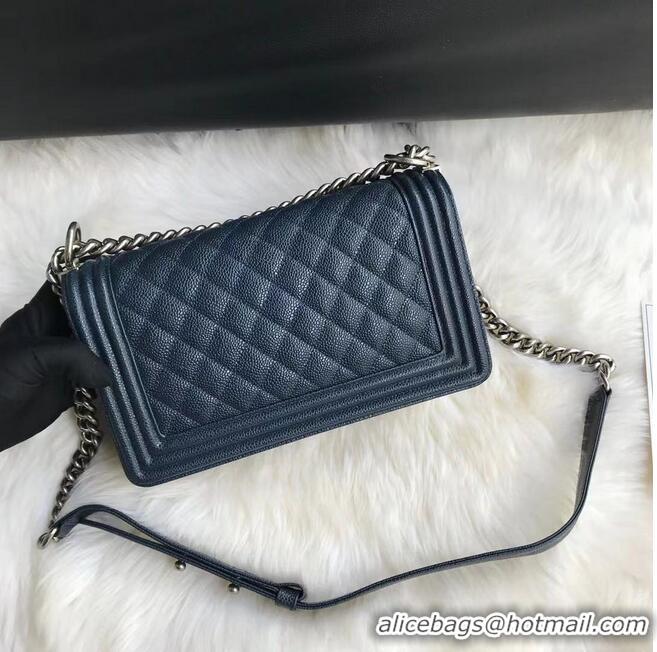 Wholesale Chanel Boy Flap Shoulder Bag Original Calfskin Leather A67086 RoyalBlue