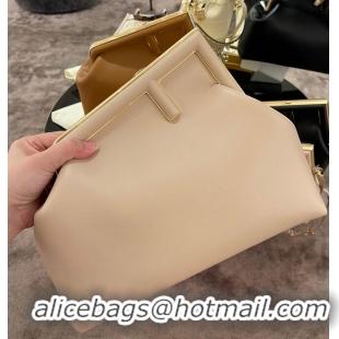 Cheapest Fendi Original Leather Clutch Bag 56833 Cream