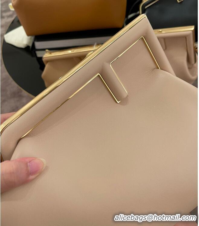 Cheapest Fendi Original Leather Clutch Bag 56833 Cream