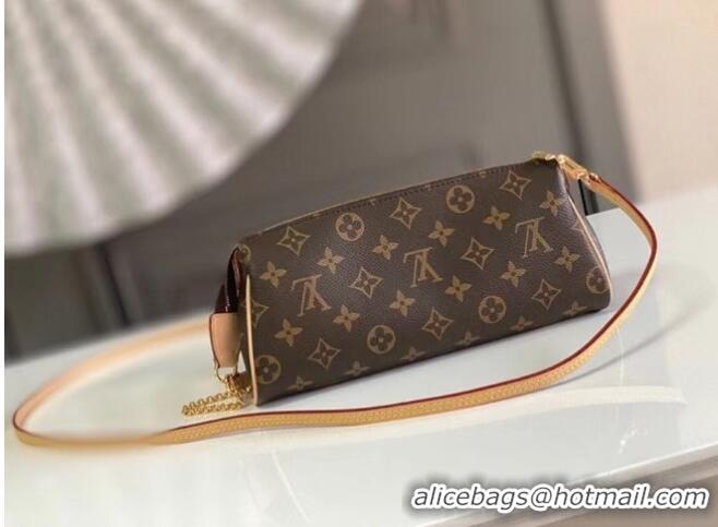 Famous Brand Louis Vuitton Original Monogram Canvas Eva Clutch M95567