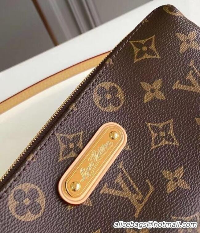 Famous Brand Louis Vuitton Original Monogram Canvas Eva Clutch M95567