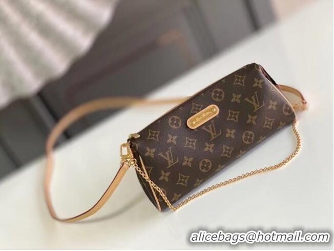 Famous Brand Louis Vuitton Original Monogram Canvas Eva Clutch M95567