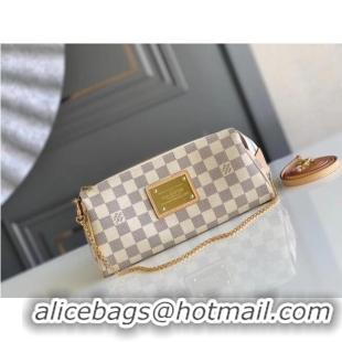 Buy Cheap Louis Vuitton Original Damier Azur Canvas Eva Clutch N55213