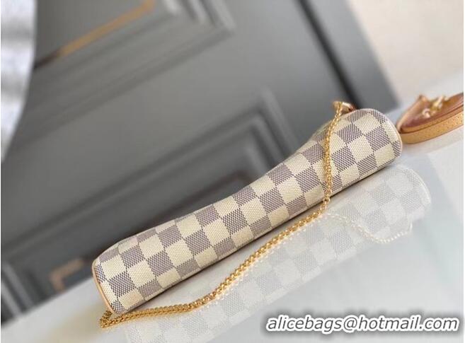 Buy Cheap Louis Vuitton Original Damier Azur Canvas Eva Clutch N55213