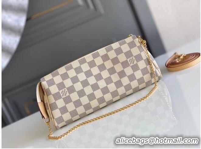 Buy Cheap Louis Vuitton Original Damier Azur Canvas Eva Clutch N55213