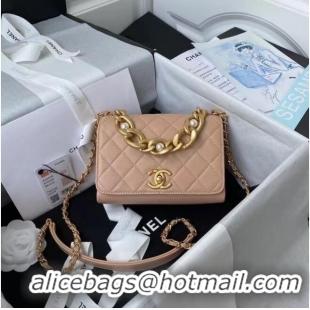 Good Product Chanel Flap Shoulder Bag Original leather AS2638 pink