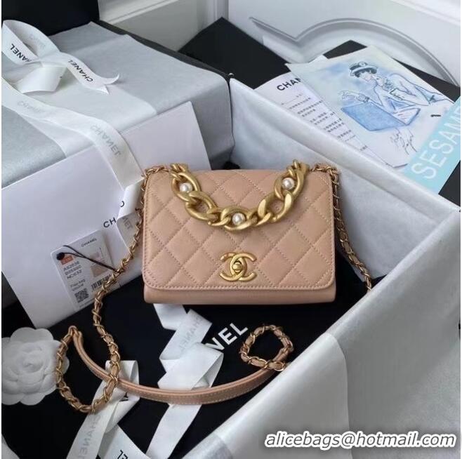 Good Product Chanel Flap Shoulder Bag Original leather AS2638 pink