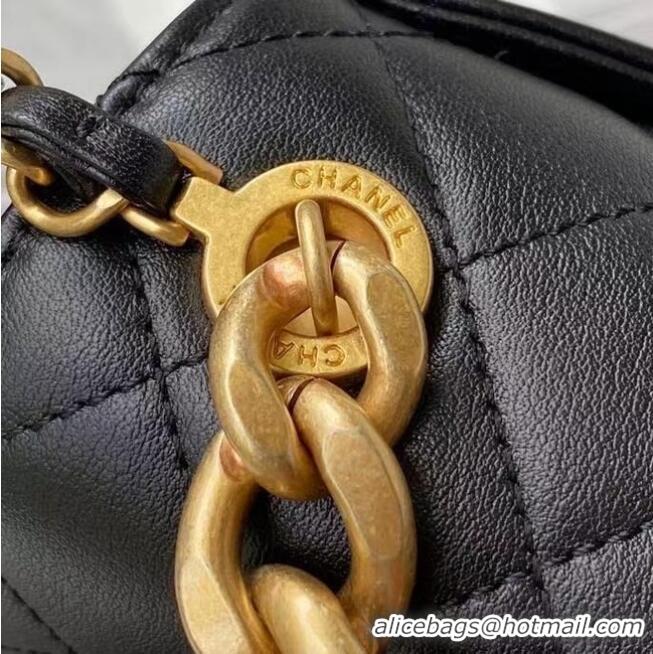 Promotional Chanel Flap Shoulder Bag Original leather AS2638 black