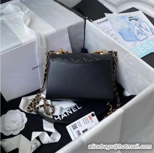 Promotional Chanel Flap Shoulder Bag Original leather AS2638 black