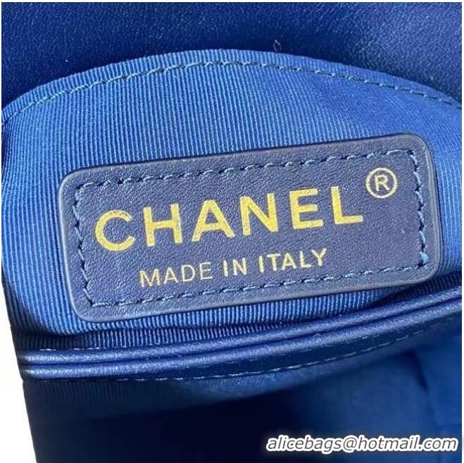 Buy Grade Chanel Flap Shoulder Bag Original leather AS2638 blue