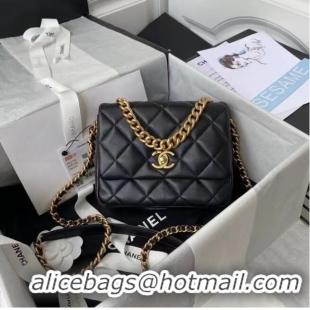 Discount Chanel Flap Shoulder Bag Original leather AS2734 black