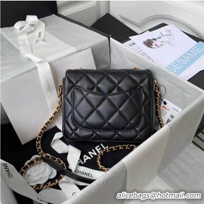 Discount Chanel Flap Shoulder Bag Original leather AS2734 black