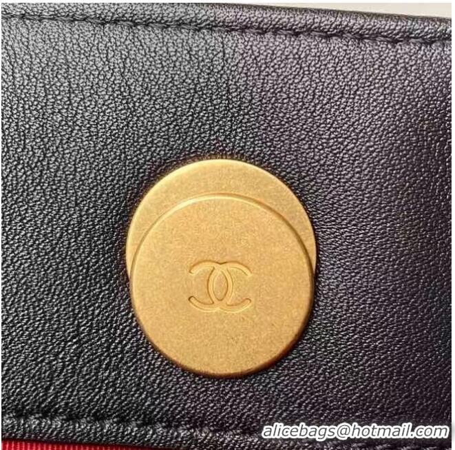 Good Fashion Chanel Shopping Bag Original leather AS2752 Black