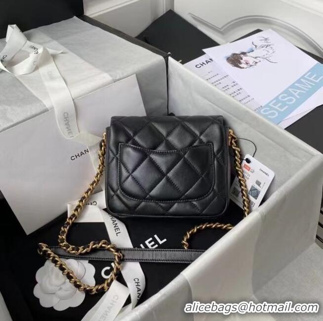 Top Cheap Chanel Flap Shoulder Bag Original leather AS2733 black