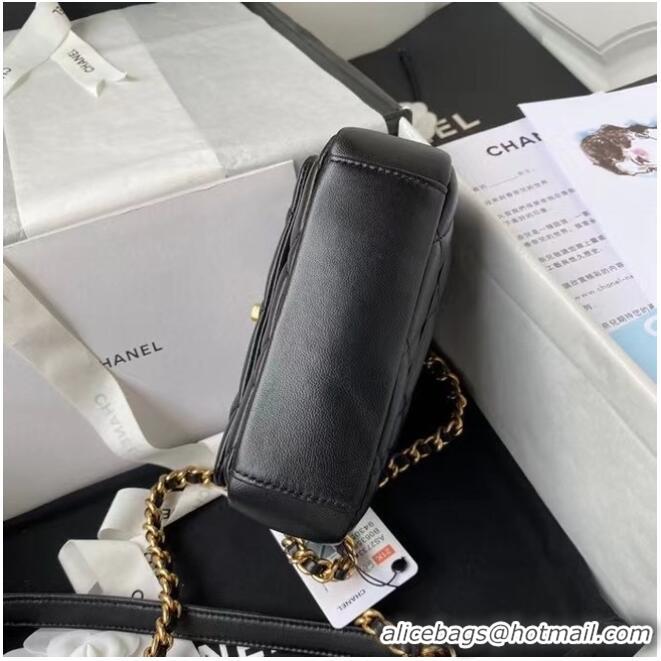 Top Cheap Chanel Flap Shoulder Bag Original leather AS2733 black