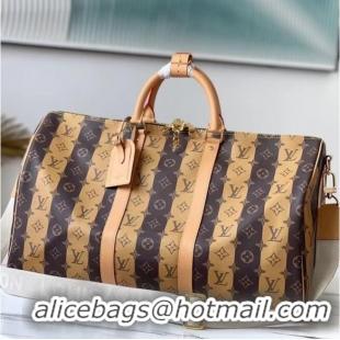 Best Product Louis vuitton KEEPALL BANDOULIERE 50 N40567 brown