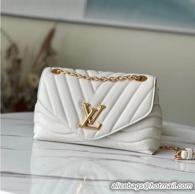 Good Quality Louis vuitton NEW WAVE CHAIN BAG M58549 Ivory