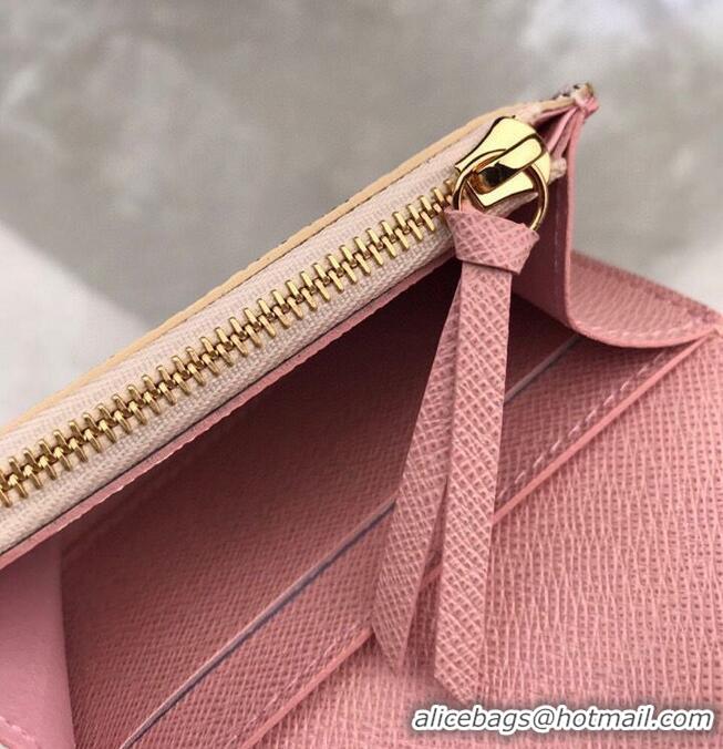 Promotional Louis Vuitton Damier Azur Canvas Rosalie Coin Purse Wallet N61276 Pink