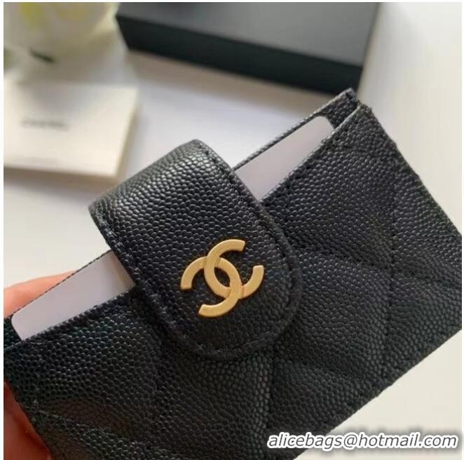 Good Quality Chanel card holder AP0342 black